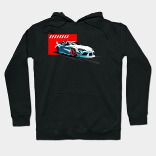 TOYO TA SUPRA LIBRTYWLK CUSTOM ILLUSTRATION Hoodie